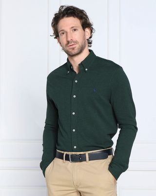 Koszula męska na wiosnę Polo Ralph Lauren ze sklepu: Gomez Fashion Store w kategorii: Koszule męskie - zdjęcie 874714-BD9-10338_PR225M000113KE0