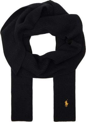 Szalik na jesień na wiosnę Polo Ralph Lauren ze sklepu: Gomez Fashion Store w kategorii: Szaliki męskie - zdjęcie 874714-BD9-10338_PR225M000228KS6