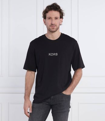 T-shirt męski elegancki Michael Kors ze sklepu: Gomez Fashion Store w kategorii: T-shirty męskie - zdjęcie 874714-BD9-10338_MK225M000052001