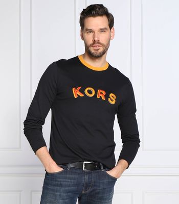 Michael Kors - T-shirt męski elegancki ze sklepu: Gomez Fashion Store w kategorii: T-shirty męskie - zdjęcie 874714-BD9-10338_MK225M000053001