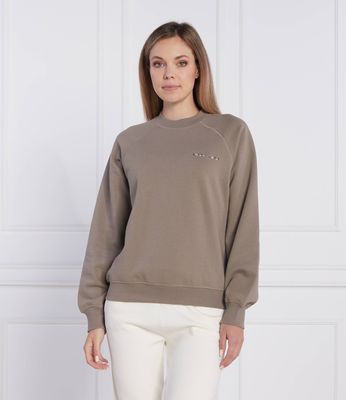 Bluza damska casual Samsøe Samsøe ze sklepu: Gomez Fashion Store w kategorii: Bluzy damskie - zdjęcie 874714-BD9-10338_SS225W000015007