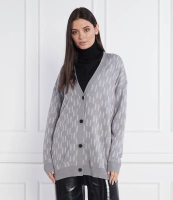 Karl Lagerfeld - Sweter damski casual ze sklepu: Gomez Fashion Store w kategorii: Swetry damskie - zdjęcie 874714-BD9-10338_KL225W000171754
