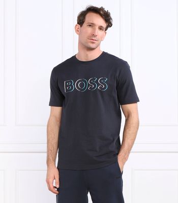 BOSS GREEN - T-shirt męski ze sklepu: Gomez Fashion Store w kategorii: T-shirty męskie - zdjęcie 874714-BD9-10338_BG231M000052402