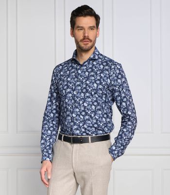 Koszula męska na jesień casualowa Emanuel Berg ze sklepu: Gomez Fashion Store w kategorii: Koszule męskie - zdjęcie 874714-BD9-10338_EG225M000003049