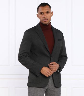BOSS BLACK - Marynarka męska elegancka ze sklepu: Gomez Fashion Store w kategorii: Marynarki męskie - zdjęcie 874714-BD9-10338_BB231M000124021
