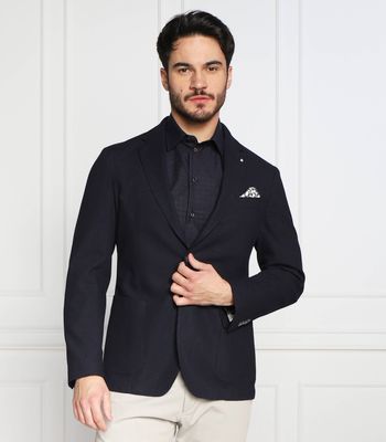 Marynarka męska na jesień BOSS BLACK ze sklepu: Gomez Fashion Store w kategorii: Marynarki męskie - zdjęcie 874714-BD9-10338_BB231M000130404