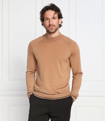 Sweter męski BOSS BLACK ze sklepu: Gomez Fashion Store w kategorii: Swetry męskie - zdjęcie 874714-BD9-10338_BB231M000265260