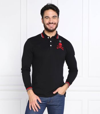 T-shirt męski casual Philipp Plein ze sklepu: Gomez Fashion Store w kategorii: T-shirty męskie - zdjęcie 874714-BD9-10338_PN225M000072002