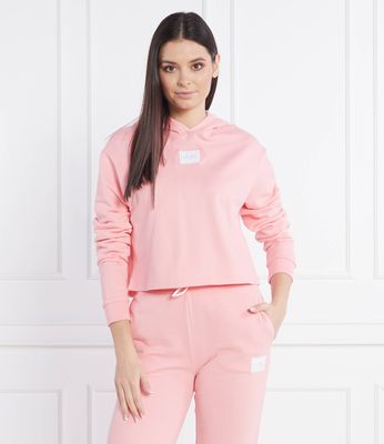 HUGO - Bluza damska na zimę ze sklepu: Gomez Fashion Store w kategorii: Bluzy damskie - zdjęcie 874714-BD9-10338_BU231W000156677