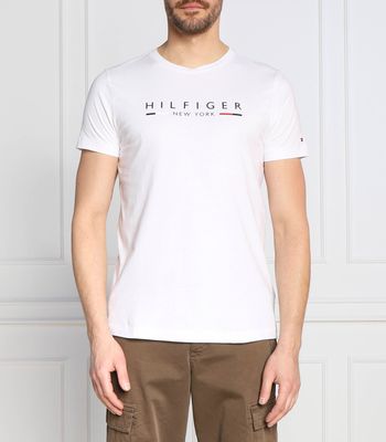 T-shirt męski wiosenny Tommy Hilfiger ze sklepu: Gomez Fashion Store w kategorii: T-shirty męskie - zdjęcie 874714-BD9-10338_TH231M000070D96