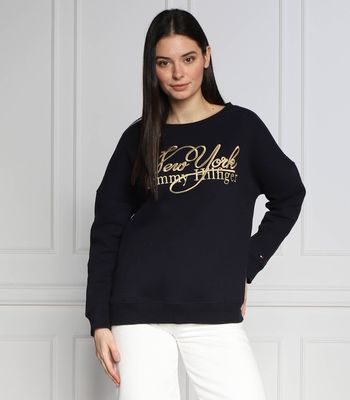 Tommy Hilfiger - Bluza damska jesienna ze sklepu: Gomez Fashion Store w kategorii: Bluzy damskie - zdjęcie 874714-BD9-10338_TH231W000054F23