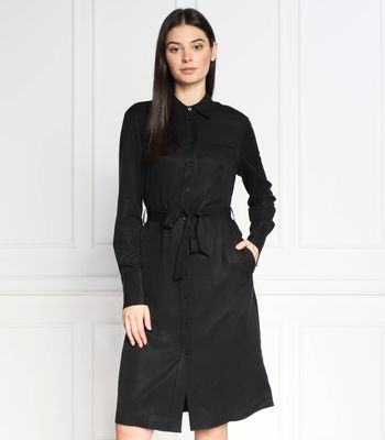 Sukienka na jesień Calvin Klein ze sklepu: Gomez Fashion Store w kategorii: Sukienki - zdjęcie 874714-BD9-10338_CK225W000167A23