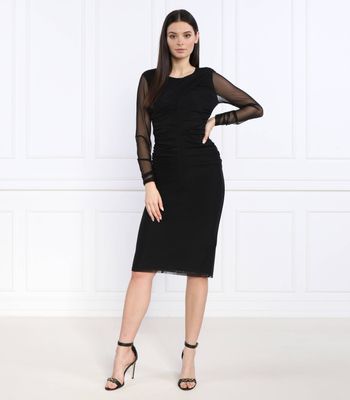 Sukienka na wiosnę DKNY ze sklepu: Gomez Fashion Store w kategorii: Sukienki - zdjęcie 874714-BD9-10338_DK231W000020007