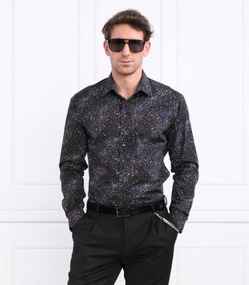 Koszula męska Karl Lagerfeld ze sklepu: Gomez Fashion Store w kategorii: Koszule męskie - zdjęcie 874714-BD9-10338_KL231M000052650