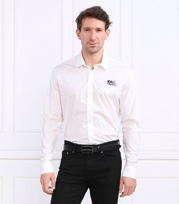 Koszula męska elegancka wiosenna Karl Lagerfeld ze sklepu: Gomez Fashion Store w kategorii: Koszule męskie - zdjęcie 874714-BD9-10338_KL231M000053007
