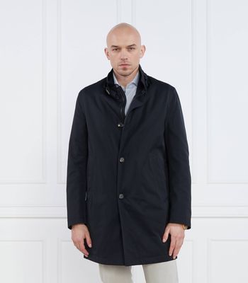 Płaszcz męski jesienny casual Joop! ze sklepu: Gomez Fashion Store w kategorii: Płaszcze męskie - zdjęcie 874714-BD9-10338_JO231M000020401
