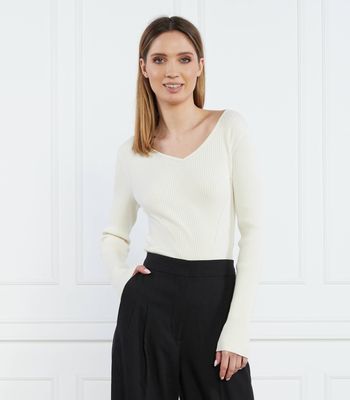 Sweter damski Joop! ze sklepu: Gomez Fashion Store w kategorii: Swetry damskie - zdjęcie 874714-BD9-10338_JO231W000005108