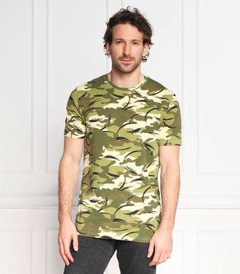T-shirt męski casual Guess ze sklepu: Gomez Fashion Store w kategorii: T-shirty męskie - zdjęcie 874714-BD9-10338_GJ231M000027M75