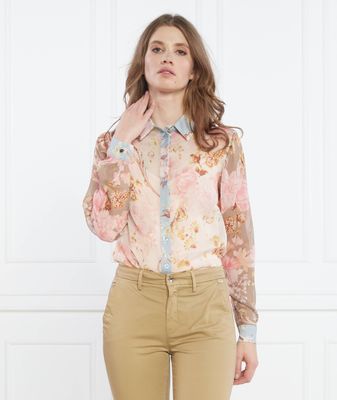Koszula damska na lato Liu Jo ze sklepu: Gomez Fashion Store w kategorii: Koszule damskie - zdjęcie 874714-BD9-10338_LC231W000086O69