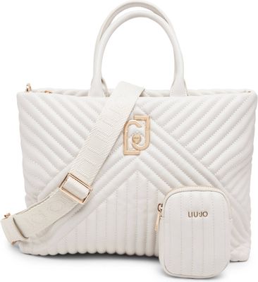 Shopper bag na zimę Liu Jo ze sklepu: Gomez Fashion Store w kategorii: Torby Shopper bag - zdjęcie 874714-BD9-10338_LC231W000123C29