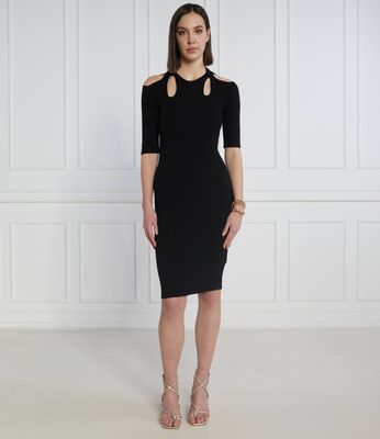 Liu Jo - Sukienka na wiosnę ze sklepu: Gomez Fashion Store w kategorii: Sukienki - zdjęcie 874714-BD9-10338_LC231W000144222