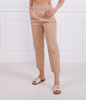 Spodnie damskie na lato Liu Jo ze sklepu: Gomez Fashion Store w kategorii: Spodnie damskie - zdjęcie 874714-BD9-10338_LC232W000012O62