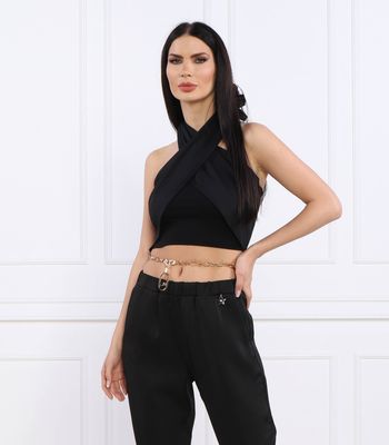 Bluzka damska na lato Liu Jo Beachwear ze sklepu: Gomez Fashion Store w kategorii: Bluzki damskie - zdjęcie 874714-BD9-10338_LB232W000015222