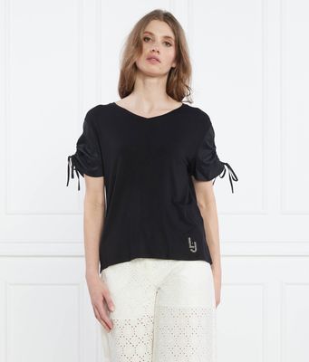 Liu Jo Beachwear - Bluzka damska na wiosnę ze sklepu: Gomez Fashion Store w kategorii: Bluzki damskie - zdjęcie 874714-BD9-10338_LB232W000023222