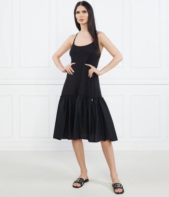 Liu Jo Beachwear - Sukienka elegancka na lato ze sklepu: Gomez Fashion Store w kategorii: Sukienki - zdjęcie 874714-BD9-10338_LB232W000056222