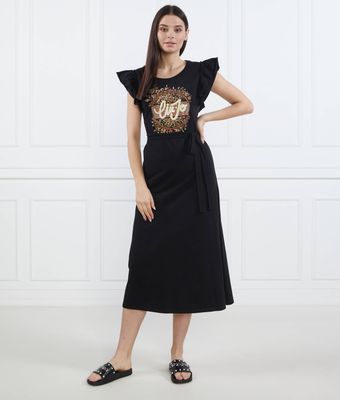 Sukienka Liu Jo ze sklepu: Gomez Fashion Store w kategorii: Sukienki - zdjęcie 874714-BD9-10338_LJ232W000143P48