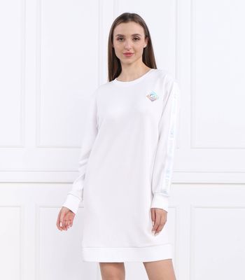 Sukienka na wiosnę Armani Exchange ze sklepu: Gomez Fashion Store w kategorii: Sukienki - zdjęcie 874714-BD9-10338_AX231W000017101