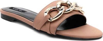 Klapki damskie na wiosnę Patrizia Pepe ze sklepu: Gomez Fashion Store w kategorii: Klapki damskie - zdjęcie 874714-BD9-10338_PK231W000003268