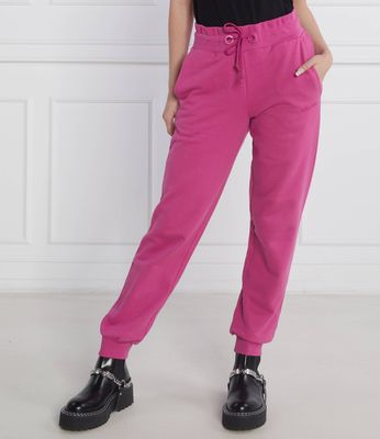 Spodnie damskie w sportowym stylu Patrizia Pepe ze sklepu: Gomez Fashion Store w kategorii: Spodnie damskie - zdjęcie 874714-BD9-10338_PK231W000082248