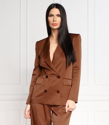 Marynarka na lato Patrizia Pepe ze sklepu: Gomez Fashion Store w kategorii: Marynarki damskie - zdjęcie 874714-BD9-10338_PK231W000084261