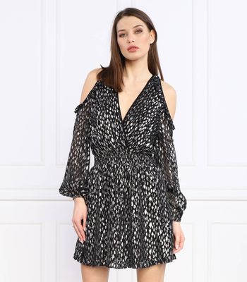 Sukienka na jesień The Kooples ze sklepu: Gomez Fashion Store w kategorii: Sukienki - zdjęcie 874714-BD9-10338_TK231W000004024