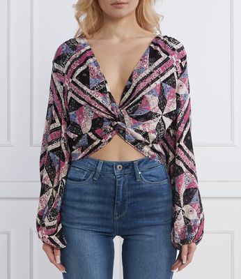 Bluzka damska młodzieżowa Pepe Jeans London ze sklepu: Gomez Fashion Store w kategorii: Bluzki damskie - zdjęcie 874714-BD9-10338_PJ231W000012011