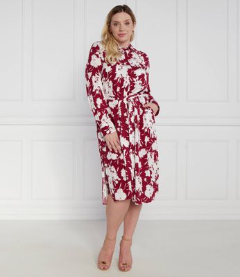 Sukienka na wiosnę Persona by Marina Rinaldi ze sklepu: Gomez Fashion Store w kategorii: Sukienki - zdjęcie 874714-BD9-10338_SO231W000004093