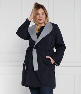 Płaszcz damski Persona by Marina Rinaldi ze sklepu: Gomez Fashion Store w kategorii: Płaszcze damskie - zdjęcie 874714-BD9-10338_SO231W000008058