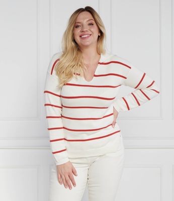 Sweter damski Persona by Marina Rinaldi ze sklepu: Gomez Fashion Store w kategorii: Swetry damskie - zdjęcie 874714-BD9-10338_SO231W000017080