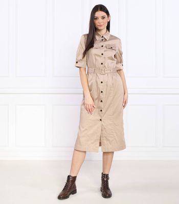 Sukienka casual na wiosnę Marc Cain ze sklepu: Gomez Fashion Store w kategorii: Sukienki - zdjęcie 874714-BD9-10338_CR231W000056615