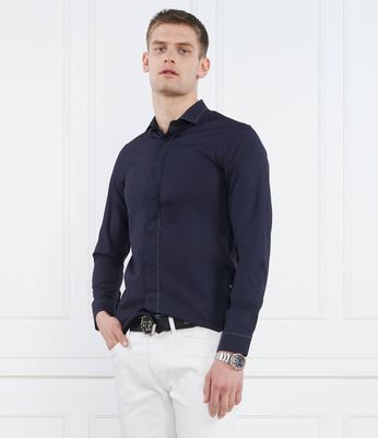 Koszula męska casual Philipp Plein ze sklepu: Gomez Fashion Store w kategorii: Koszule męskie - zdjęcie 874714-BD9-10338_PN231M000040055