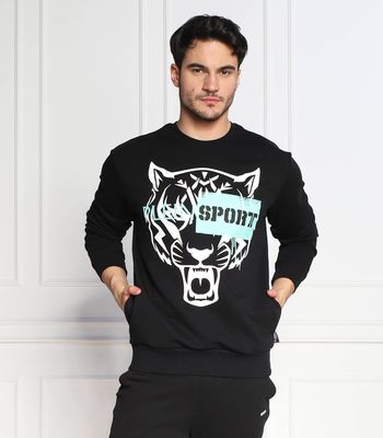 Bluza męska casual Plein Sport ze sklepu: Gomez Fashion Store w kategorii: Bluzy męskie - zdjęcie 874714-BD9-10338_PS231M000008029