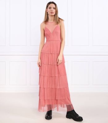 Sukienka wiosenna Twinset ze sklepu: Gomez Fashion Store w kategorii: Sukienki - zdjęcie 874714-BD9-10338_TS231W000005627