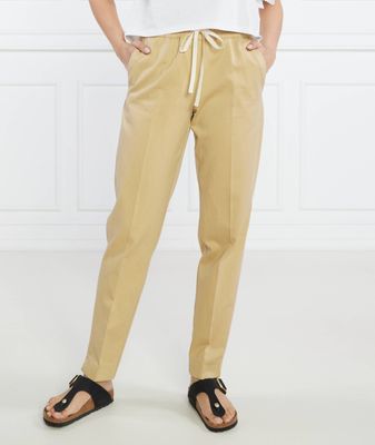 Spodnie damskie na lato Twinset ze sklepu: Gomez Fashion Store w kategorii: Spodnie damskie - zdjęcie 874714-BD9-10338_TS231W000040530