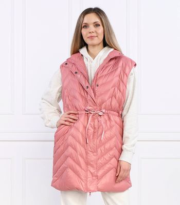 Twinset - Kamizelka damska jesienna ze sklepu: Gomez Fashion Store w kategorii: Kamizelki damskie - zdjęcie 874714-BD9-10338_TS231W000009627