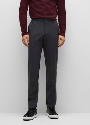 BOSS BLACK - Spodnie męskie bez wzorów ze sklepu: Gomez Fashion Store w kategorii: Spodnie męskie - zdjęcie 874714-BD9-10338_BB225M000415001