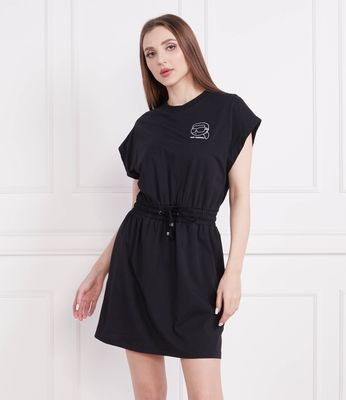 Sukienka casualowa Karl Lagerfeld ze sklepu: Gomez Fashion Store w kategorii: Sukienki - zdjęcie 874714-BD9-10338_KL231W000174666