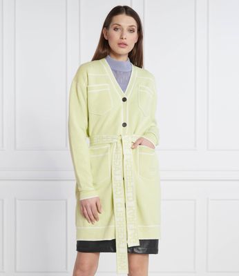Sweter damski na zimę Karl Lagerfeld ze sklepu: Gomez Fashion Store w kategorii: Swetry damskie - zdjęcie 874714-BD9-10338_KL231W000189293