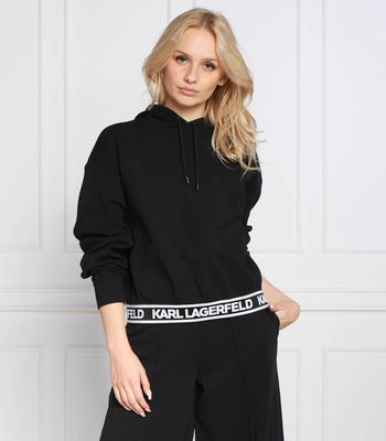 Bluza damska jesienna Karl Lagerfeld ze sklepu: Gomez Fashion Store w kategorii: Bluzy damskie - zdjęcie 874714-BD9-10338_KL231W000235666