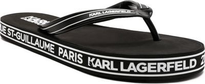 Karl Lagerfeld - Klapki damskie ze sklepu: Gomez Fashion Store w kategorii: Klapki damskie - zdjęcie 874714-BD9-10338_KL232W000002018
